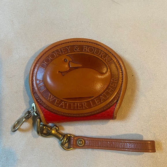 Dooney & Bourke Handbags - Dooney and Bourke Big Duck Coin Purse - Red